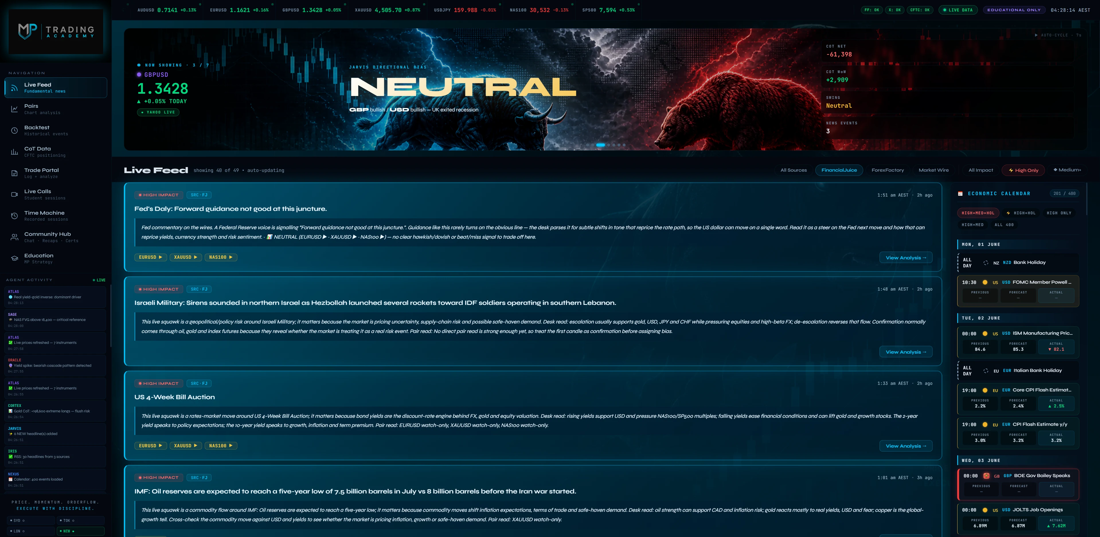 Project Atlas trade portal preview