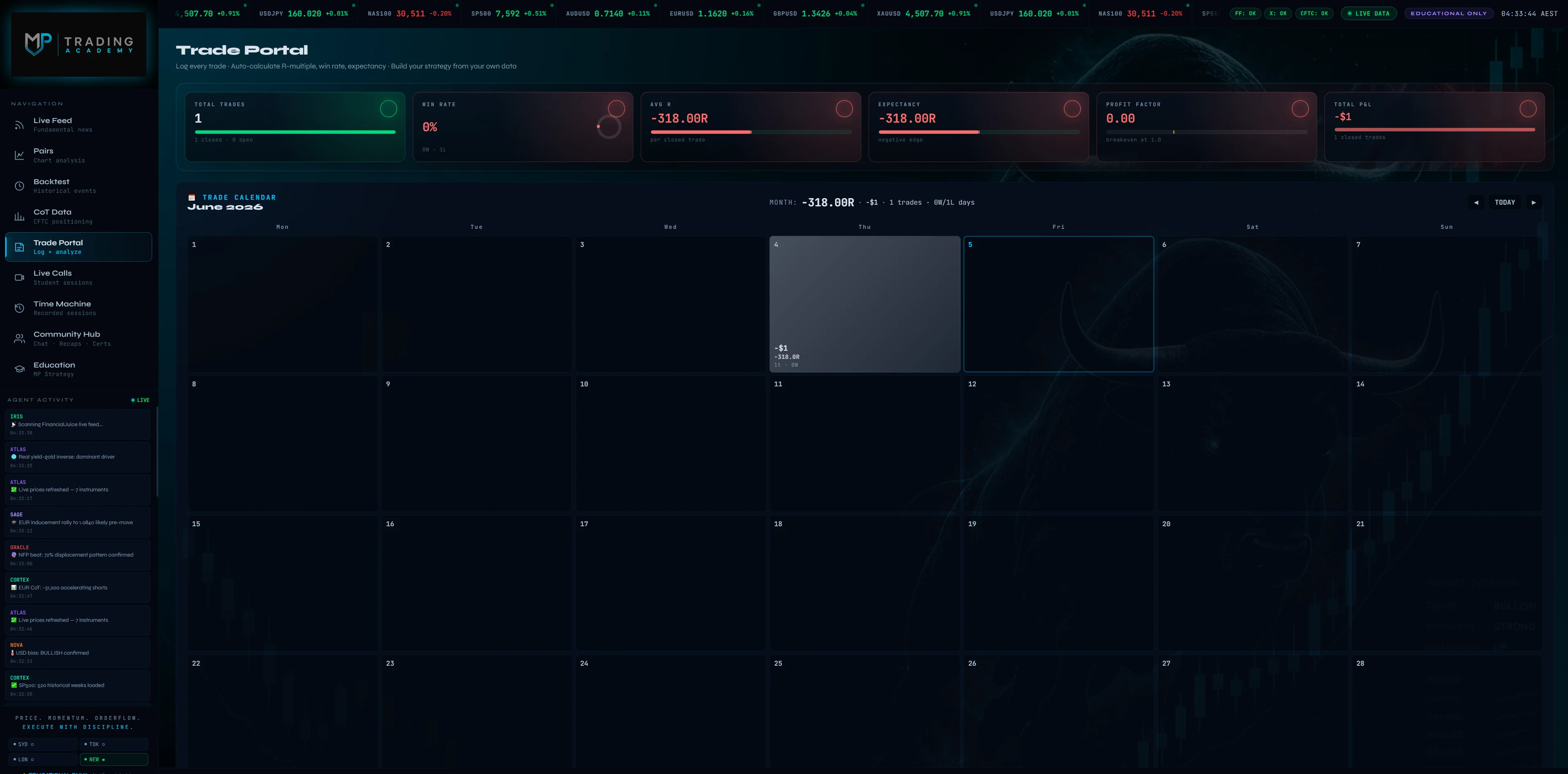 Project Atlas live feed preview